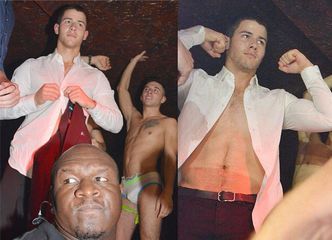 Nick Jonas ROZBIERA się w GEJOWSKIM KLUBIE! (ZDJĘCIA)