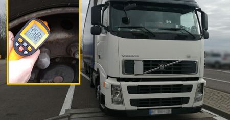 Kontrola uratowała życie kierowcy. Było o włos od tragedii