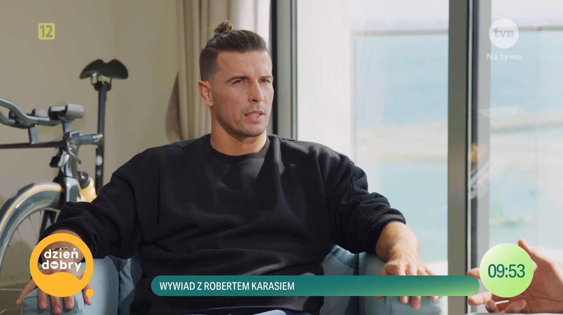 Robert Karaś w programie "Dzień Dobry TVN"