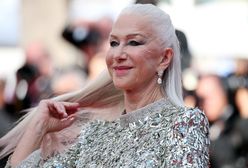 Helen Mirren na Festiwalu Filmowym w Cannes. Aktorka błyszczała niemniej niż srebrna kreacja