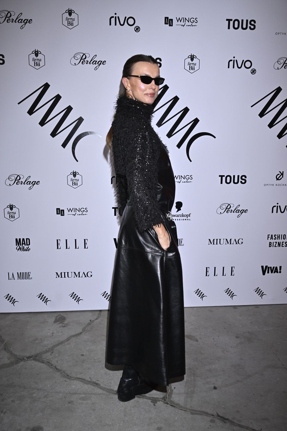 Katarzyna Sokołowska w stylowej odsłonie na pokazie MMC