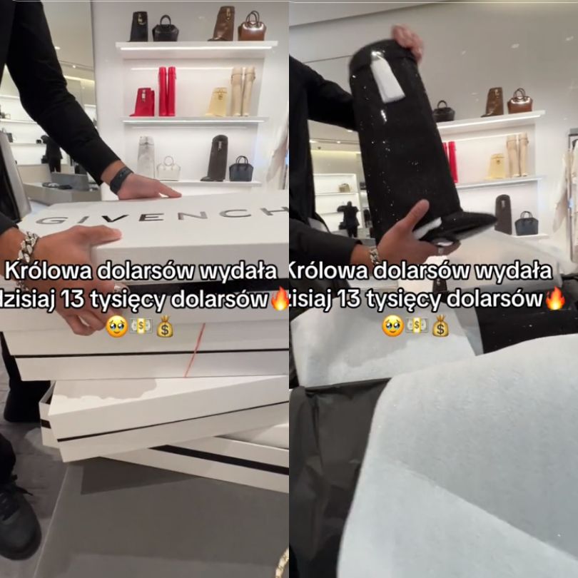 Caroline Derpienski pochwaliła się kosztownymi butami