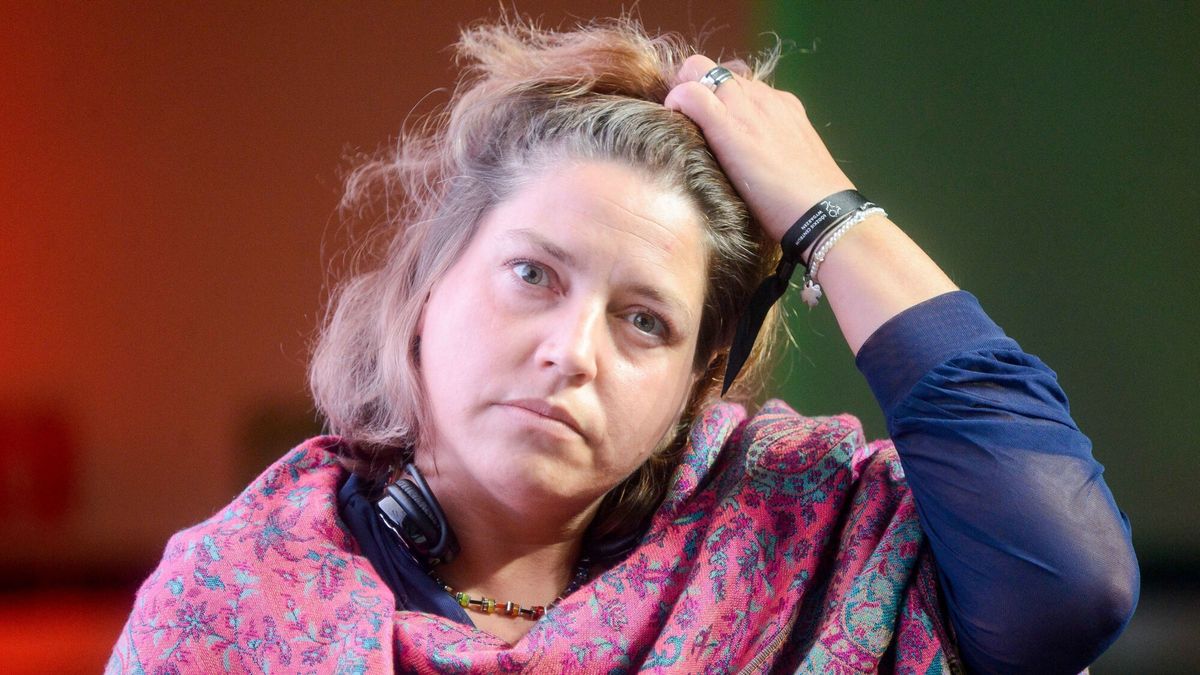 reporter_baza_2022-11
15.10.2022 Lodz Igrzyska Wolnosci "Zielona niepodleglosc" 
Fot. Piotr Kamionka/REPORTER
N/z Joanna Tyrowicz ekonomistka
Piotr Kamionka/REPORTER