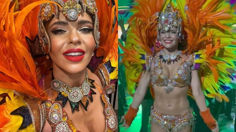 Edyta Herbuś weszła w nowy rok sambowym krokiem