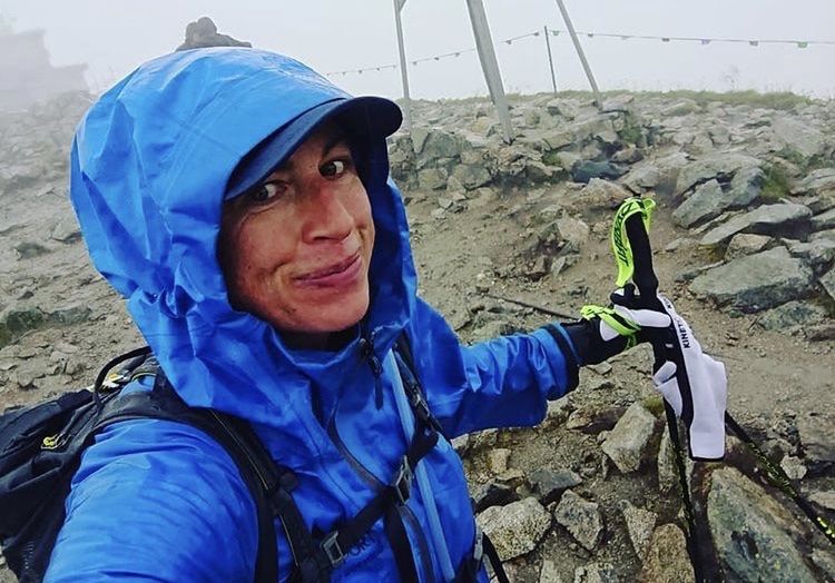 Justyna Kowalczyk w zaawansowanej ciąży zdobywa Kasprowy Wierch 