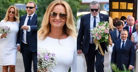 Tak wyglądał ślub Kurskiego: opalona panna młoda i znani goście (ZDJĘCIA)