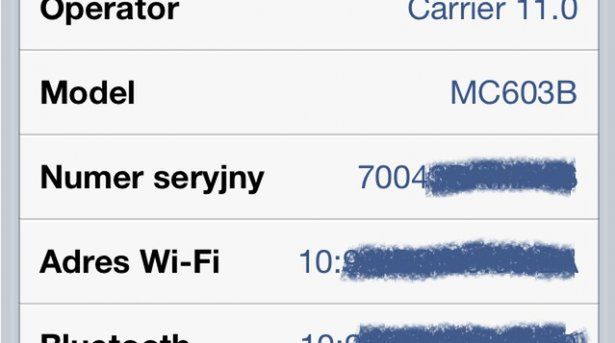 Znaczenie numerów seryjnych iPhone'a