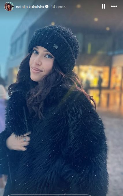 Natalia Kukulska z córką na feriach