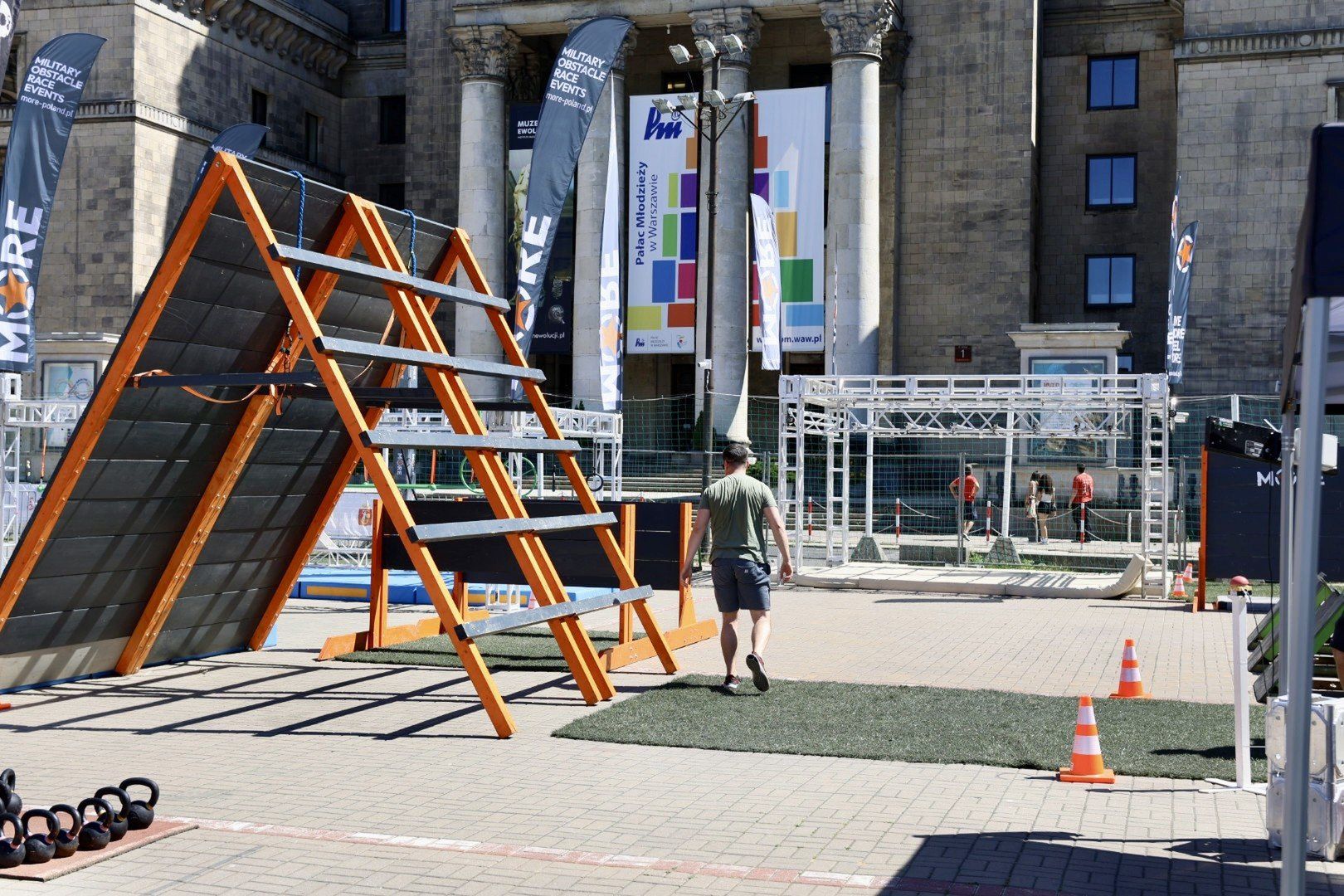 Tak wygląda Rodzinna Strefa Sportu pod Pałacem Kultury i Nauki