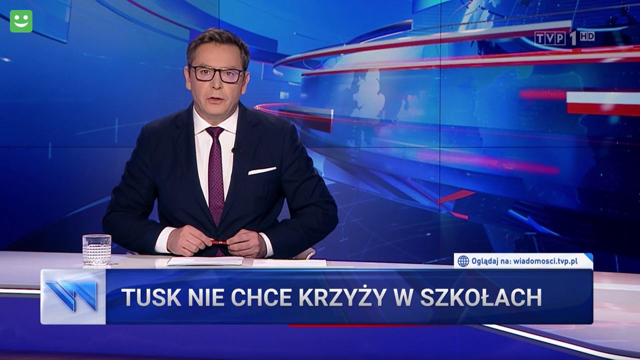 "Wiadomości" znowu uderzyły w Tuska ze zdwojoną siłą