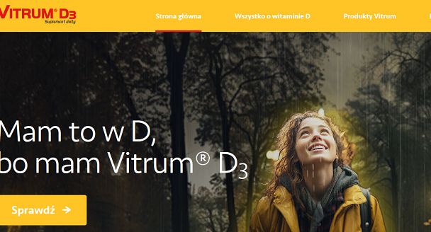 "Mam to w D" promuje Vitrum D3. Co na to Komisja Etyki Reklamy?