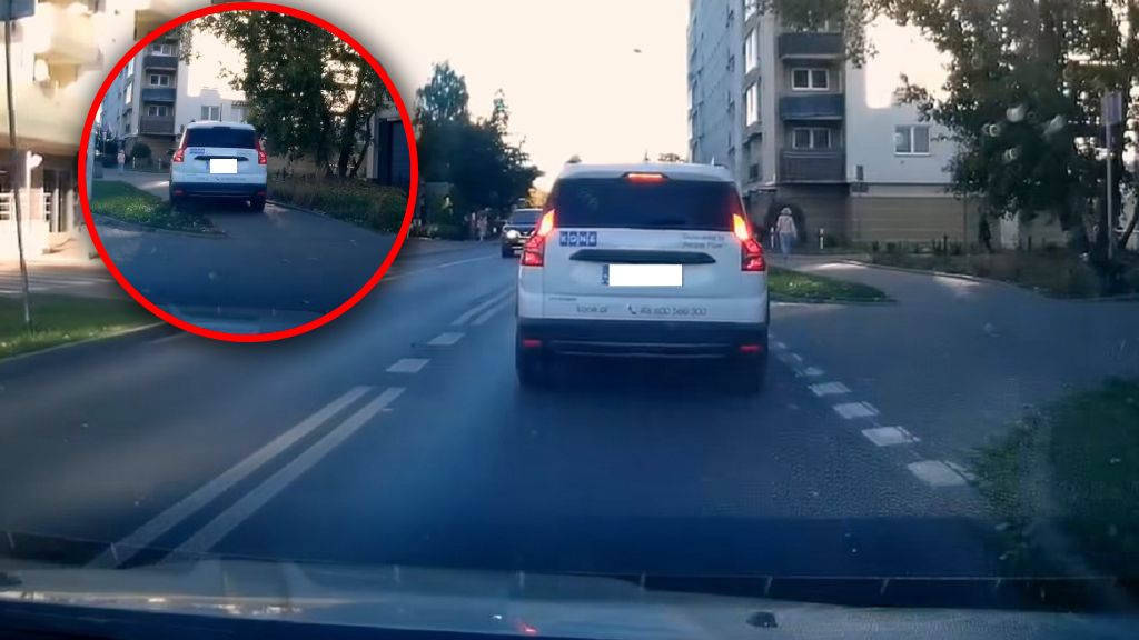 Skandaliczny manewr kierowcy z Warszawy