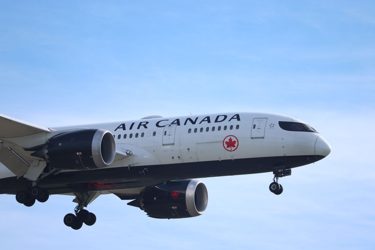 A scandalous situation occurred on board an Air Canada plane.