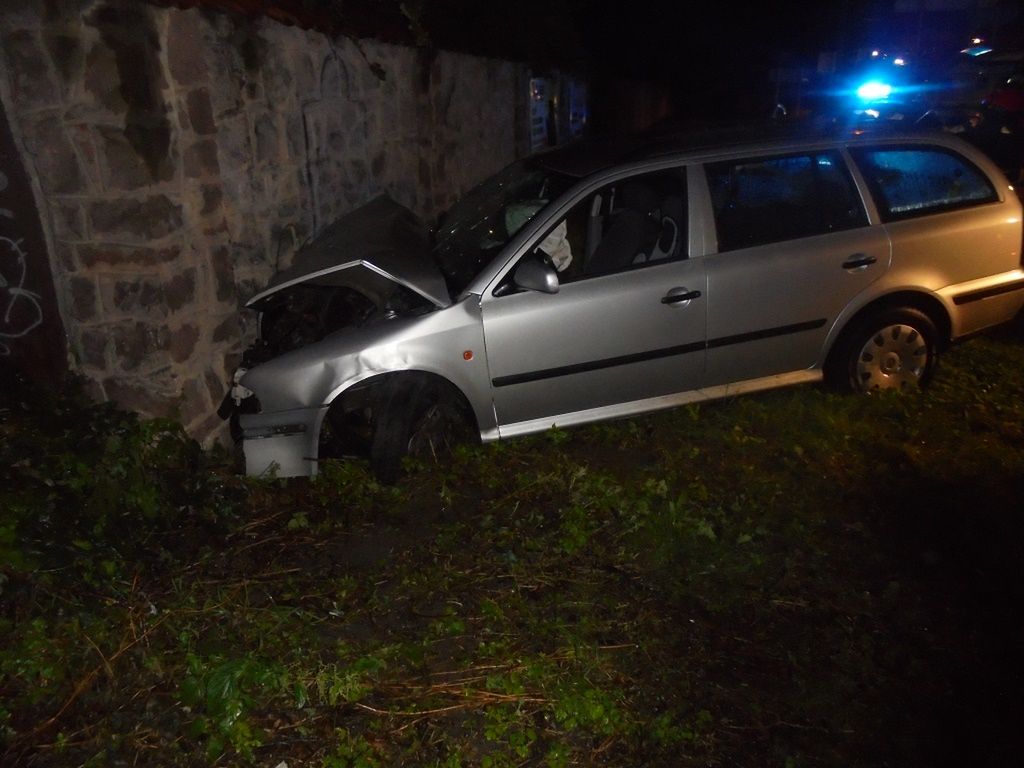 Kierowca był nietrzeźwy – miał ponad 2 promile alkoholu