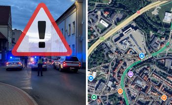 Akcja służb w Jeleniej Górze. Ktoś podrzucił dwa odkopane materiały wybuchowe