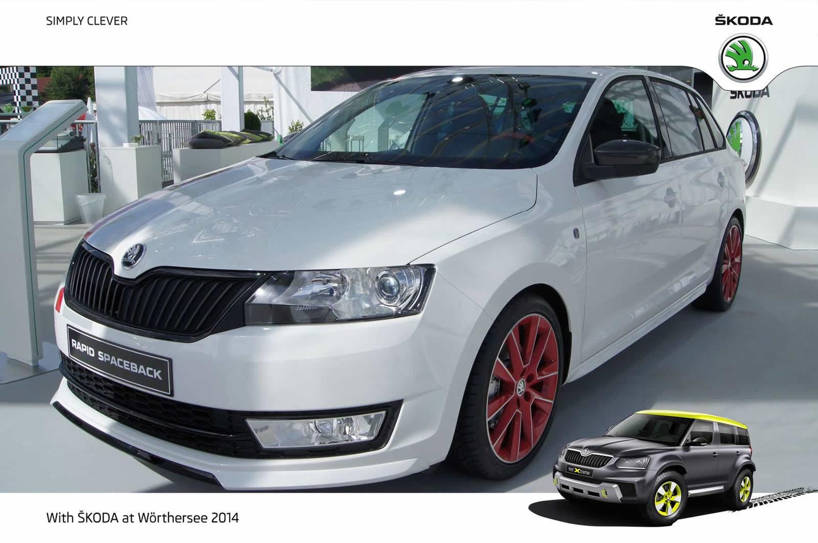 Škoda Rapid Sportback Red&Grey z Wörthersee 2