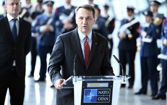 Są ważne decyzje NATO ws. Ukrainy. Sikorski: "To nie znaczy, że wchodzimy do wojny"