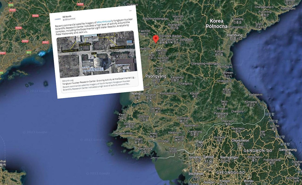 Niepokojące zdjęcia. Zauważyli to w kompleksie nuklearnym Kim Dzong Una