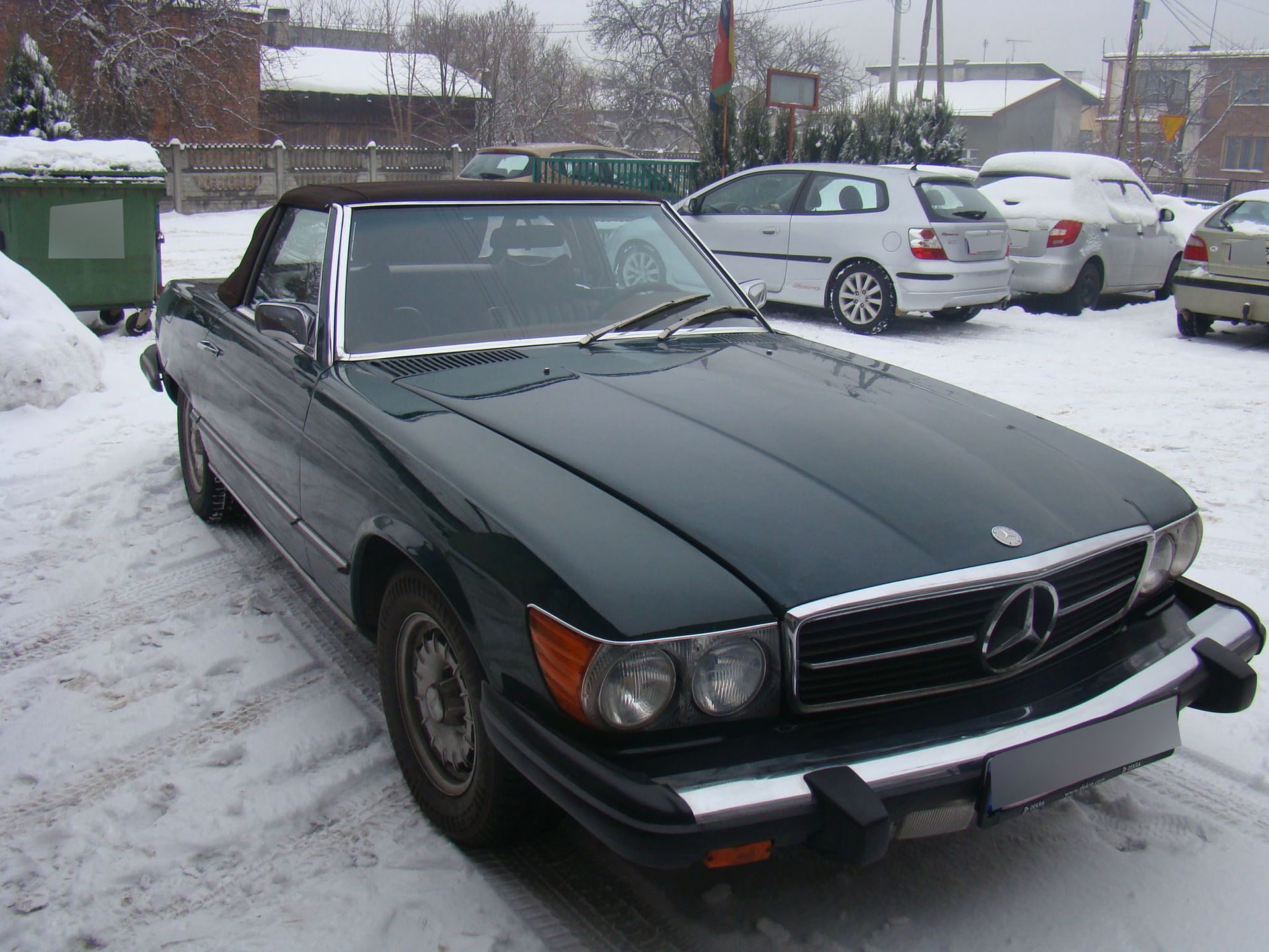 Mercedes 450 SL (R107) - renowacja 3