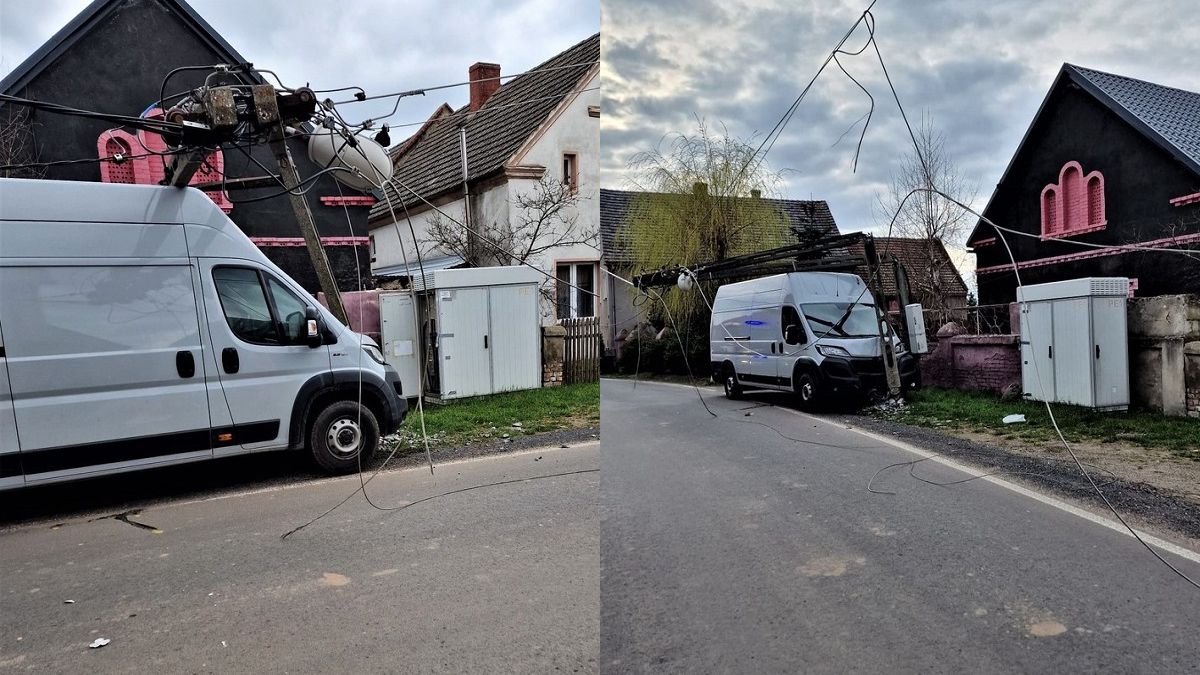 55-latek stracił panowanie nad pojazdem