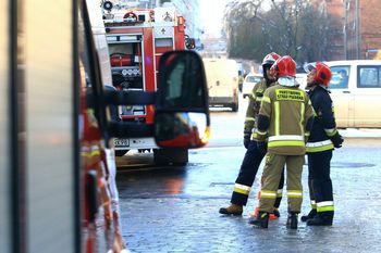 Biskupin: Pożar domu. W środku była dwójka dzieci