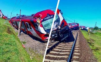 Tragedia na kolei. Jest ofiara po zderzeniu pociągu z ciężarówką