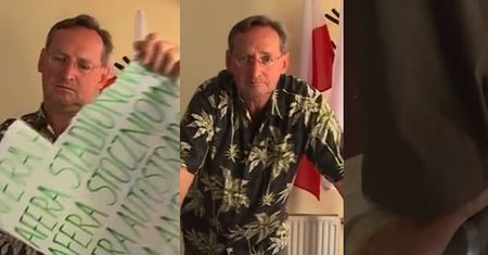 Cejrowski DRZE PLAKAT Komorowskiego! "Nie wybierajcie śmieci!"