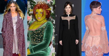 Najciekawsze stylizacje tygodnia: elegancka Sarah Jessica Parker, mroczna Dakota Johnson oraz zzieleniała Heidi Klum (ZDJĘCIA)