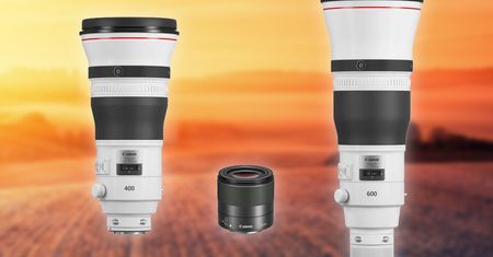 Canon prezentuje najlżejsze superteleobiektywy EF i standardową stałkę do systemu EOS M