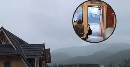 Gradobicie na Podhalu. Turyści uciekali w popłochu