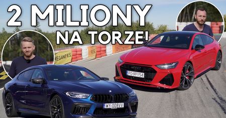 Audi RS7 vs BMW M8 GC Competition - Upalamy 2 mln złotych