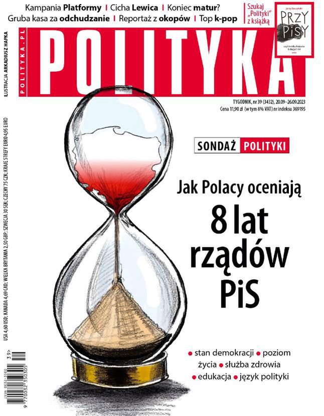 Okładka tygodnika Polityka