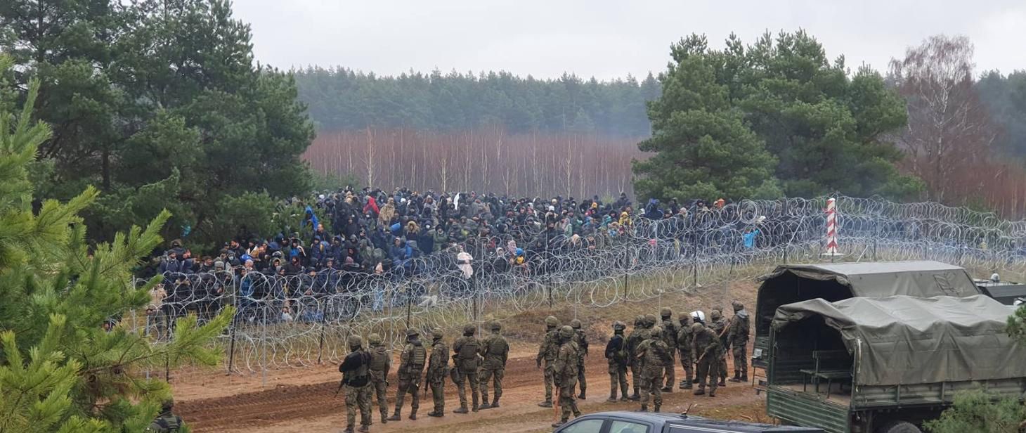 Granica polsko-białoruska, rok 2021