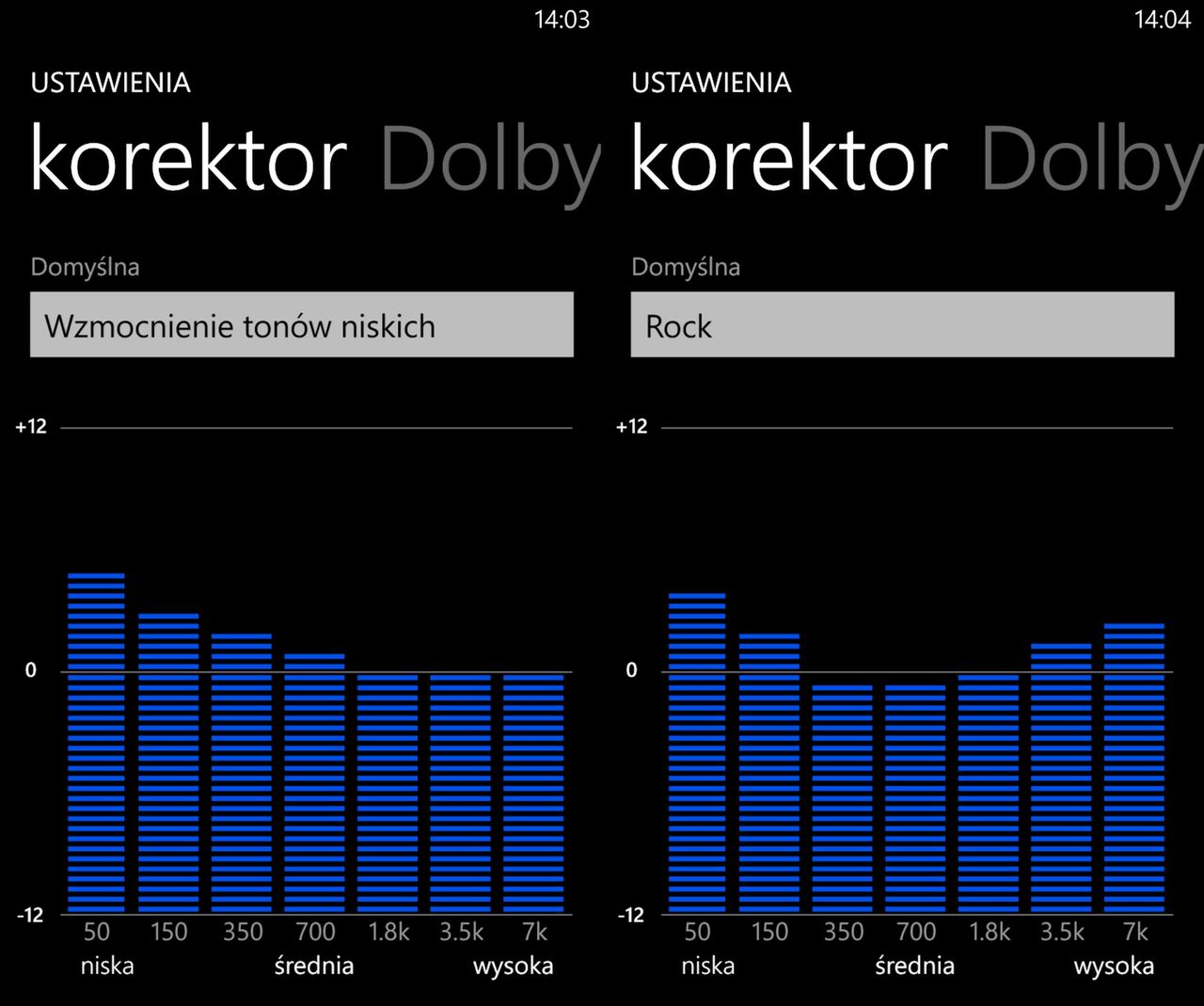 Lumia 920 - korektor dźwięku