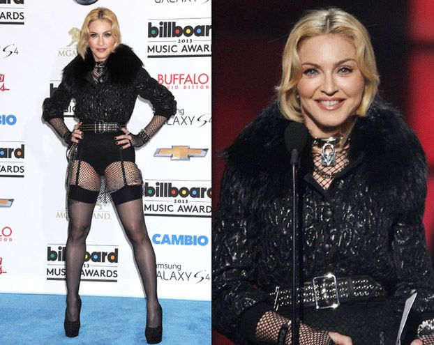 Madonna w... POŃCZOCHACH! (ZDJĘCIA)