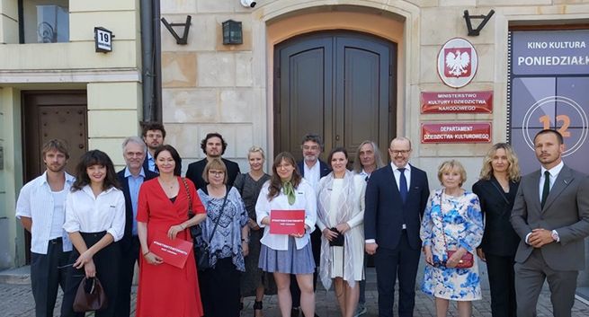 Filmowcy spotkali się z prezydentem Andrzejem Dudą. Tematem rozmów były tantiemy z internetu