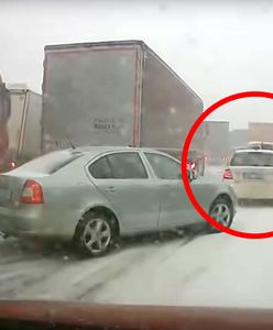 Wielki karambol w kilka minut. Przerażające nagranie z Czech