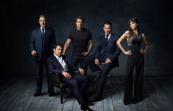 Johnny Depp i Javier Bardem potworami w filmie "Dark Universe"