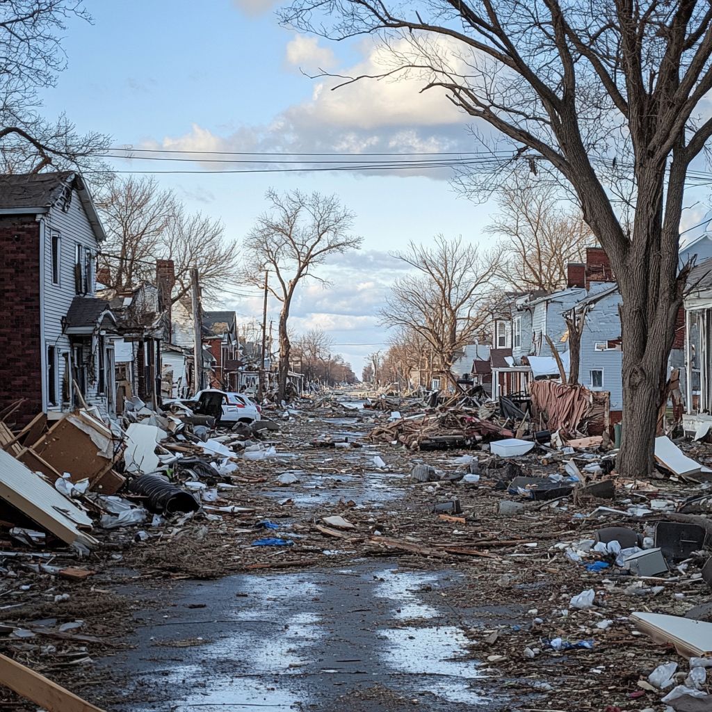 Apokaliptyczne tornada pustoszą południowe USA: co najmniej 34 ofiary śmiertelne