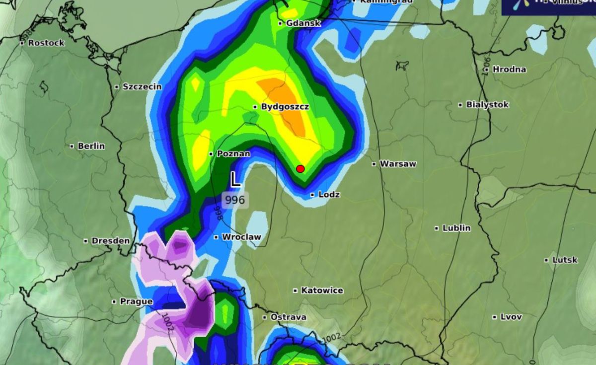 Nad Polskę nadciąga cyklon genueński „Xhemile” 