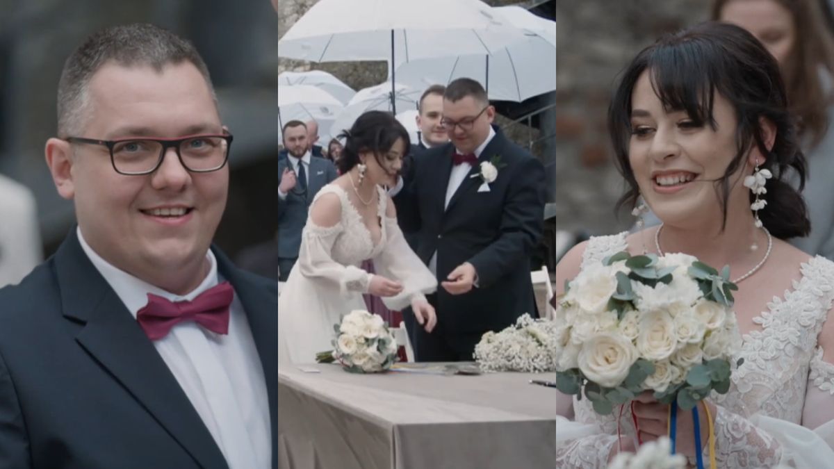 Oto ostatnia para obecnej edycji "Ślubu od pierwszego wejrzenia". Ślubowali sobie w strugach deszczu