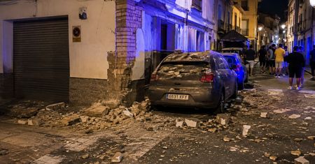 Nocny wstrząs w Hiszpanii. Mieszkańcy Granady uciekali z domów, na ulicach spadały fragmenty budynków