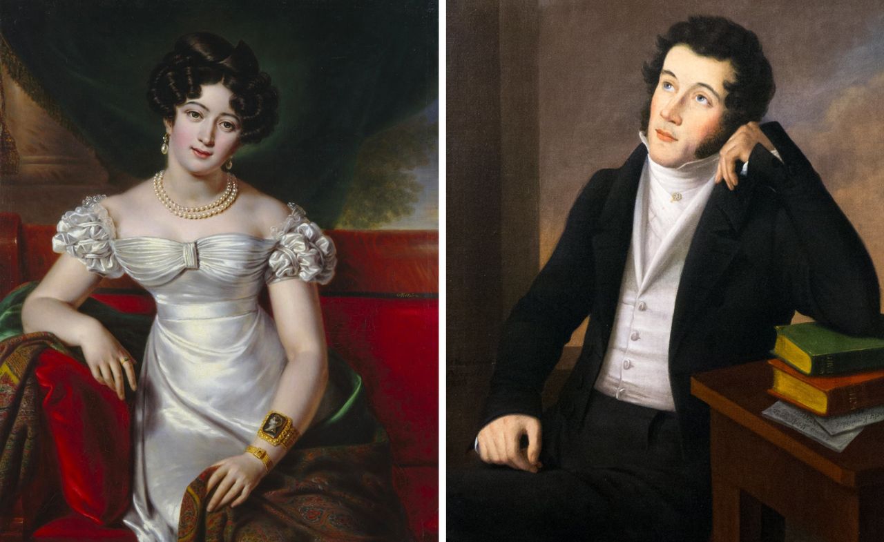 Adam Mickiewicz i Karolina Sobańska