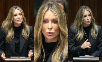 Małgorzata Rozenek PRZEMÓWIŁA w Sejmie, zaliczając małą WPADKĘ: "Chciałabym podziękować Donaldowi TUSKIEMU"