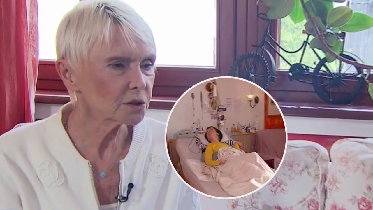 Ewa Błaszczyk po raz pierwszy pokazała córkę w telewizji. Ola lata temu zapadła w śpiączkę
