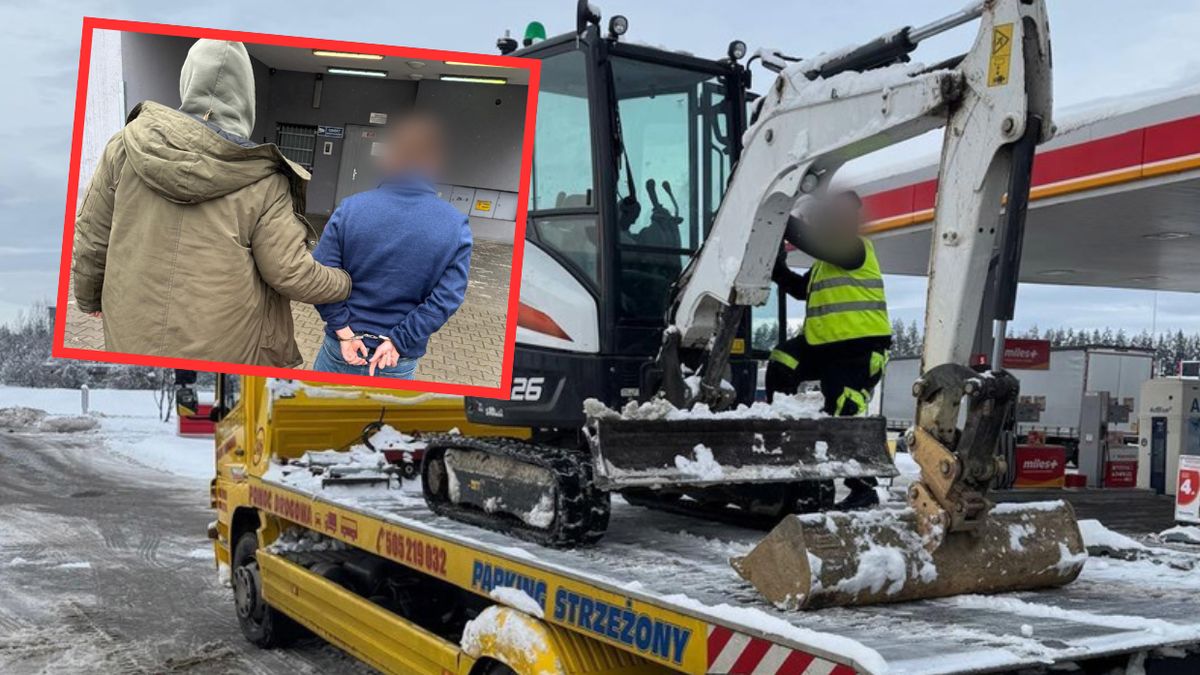 Zatrzymania ws. nielegalnego obrotu maszynami budowlanymi 