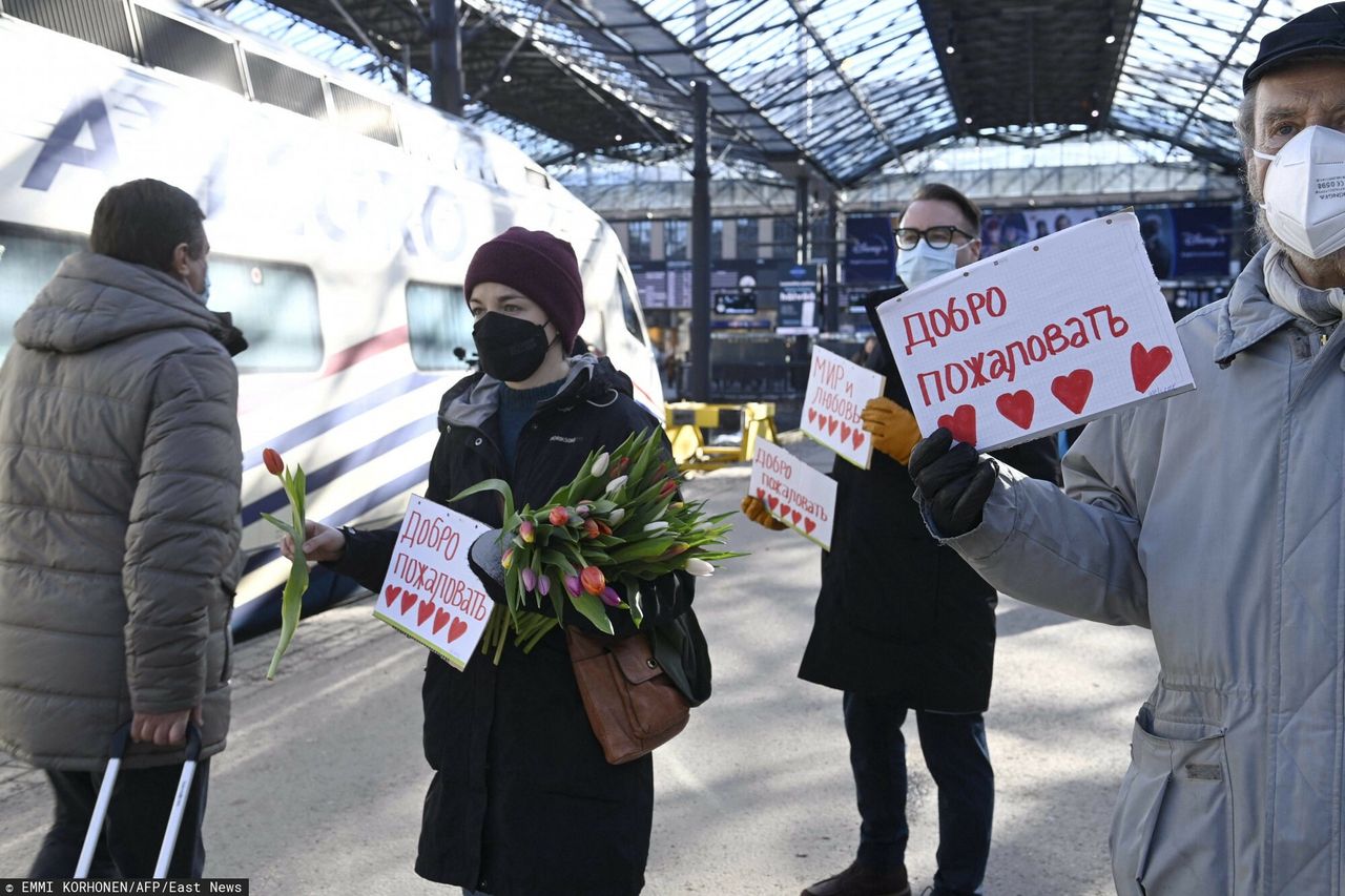 Połączenie kolejowe między Finlandią a Rosją zostaje zawieszone