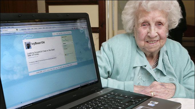 104-letnia Brytyjka na Twitterze 1