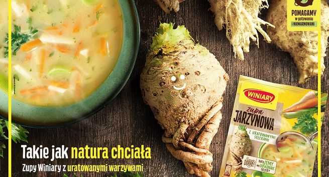 Winiary sprzedają zupy z "uratowanych warzyw"