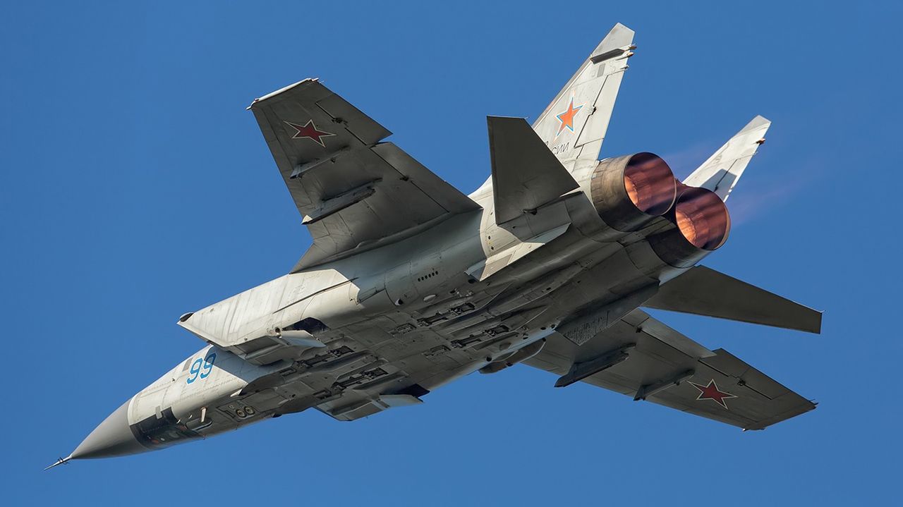 Katastrofa myśliwca MiG-31. Rosyjska maszyna spadła w rejonie Murmańska